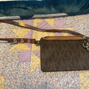 Michael Kors Brown Leather Strap